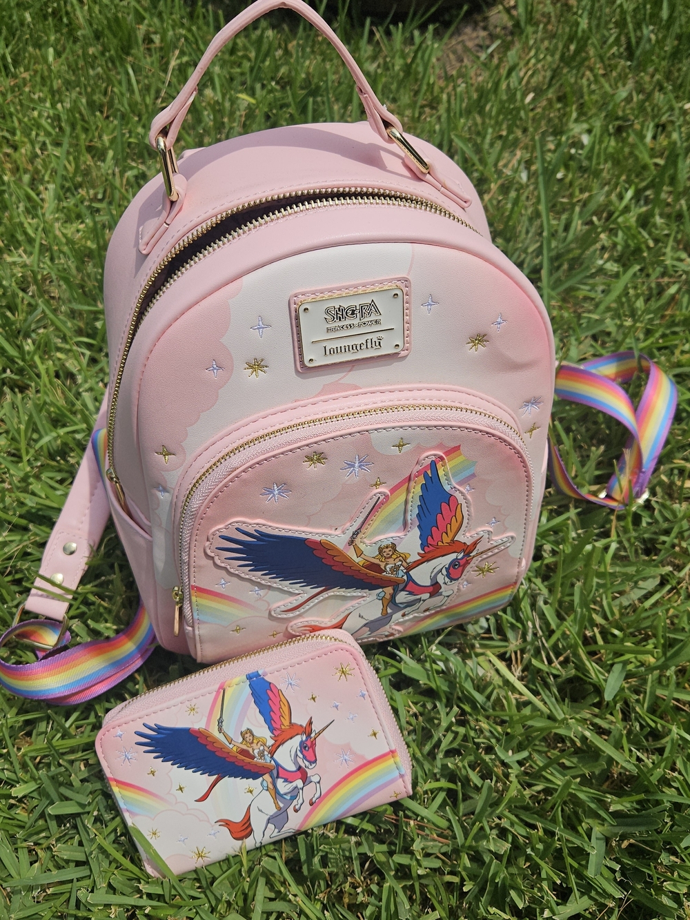Loungefly She-Ra Mini Backpack & Wallet Set